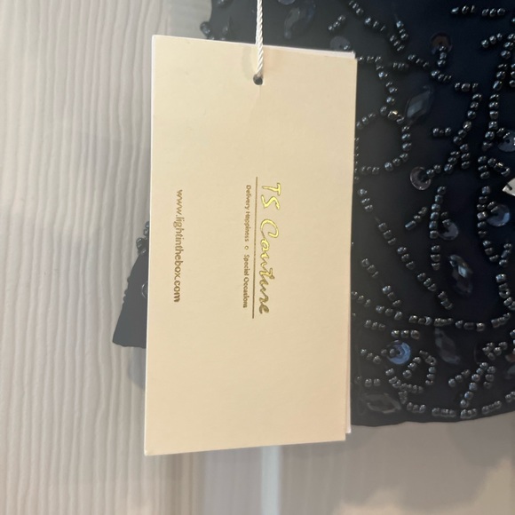 Lan Ting Bride Navy Blue Dress - Picture 8 of 8